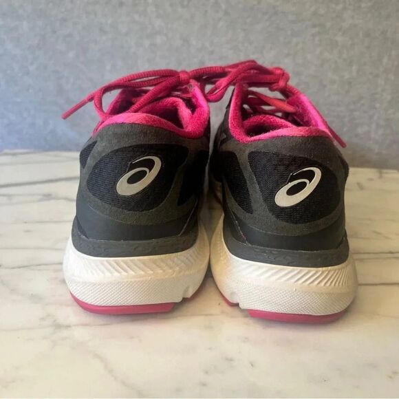 Asics Women’s 33-M Running Shoe Athletic Sneakers Black Pink size 6.5 - Picture 5 of 10